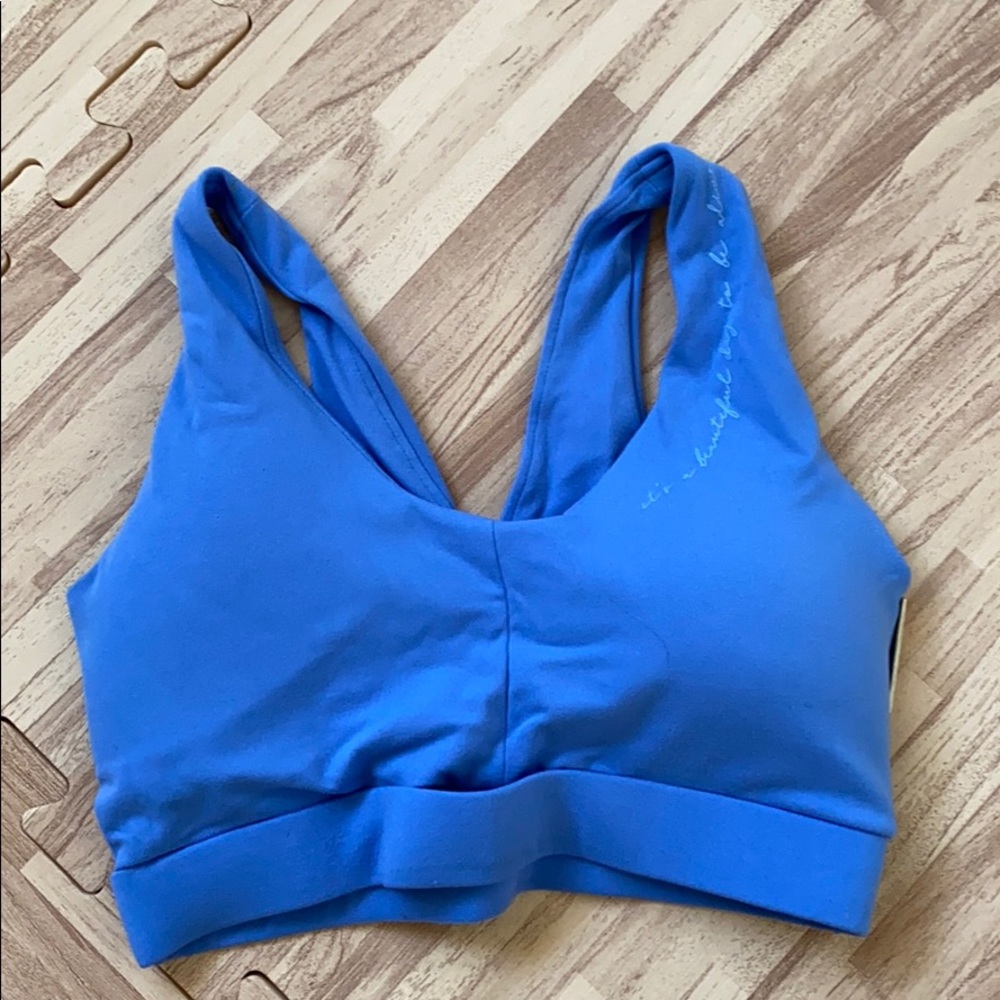 Gymshark Whitney Sports Bra - XS - Beautiful Blue